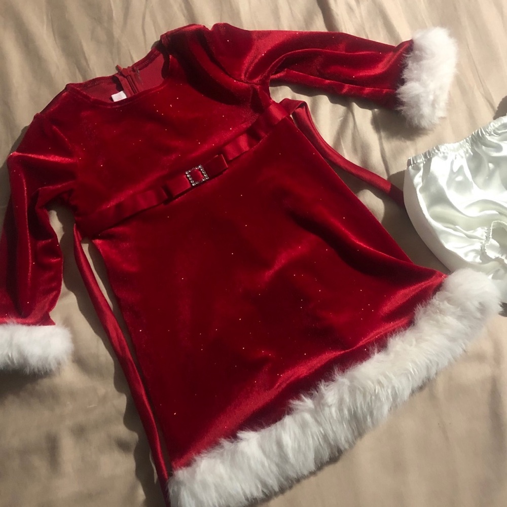 Red Santa dress
